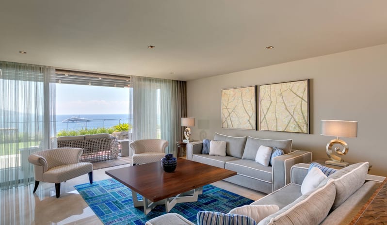 Caresse Bodrum - 3 Bedroom Premier  Residence  Living Room